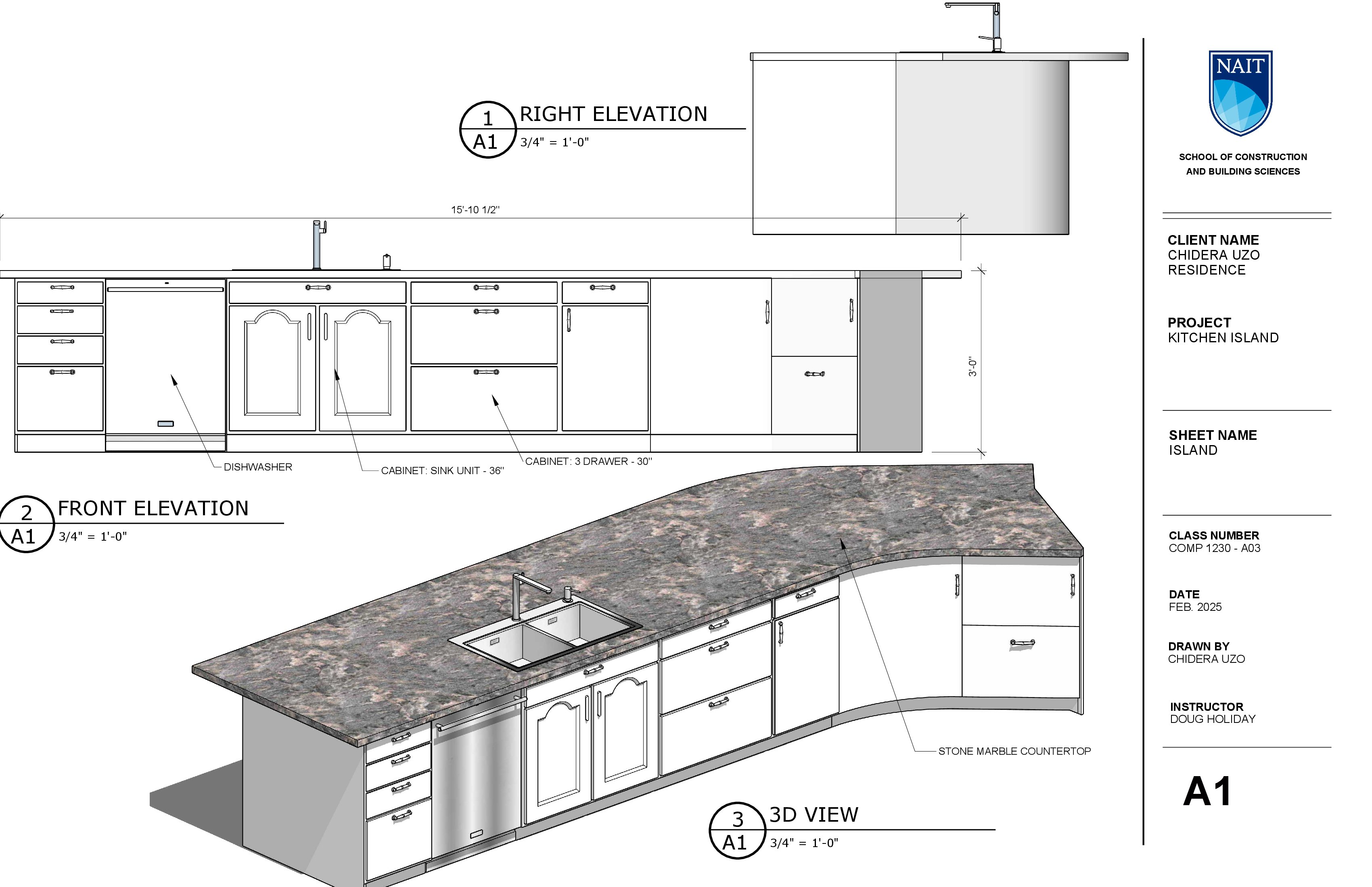 Island — Site layout