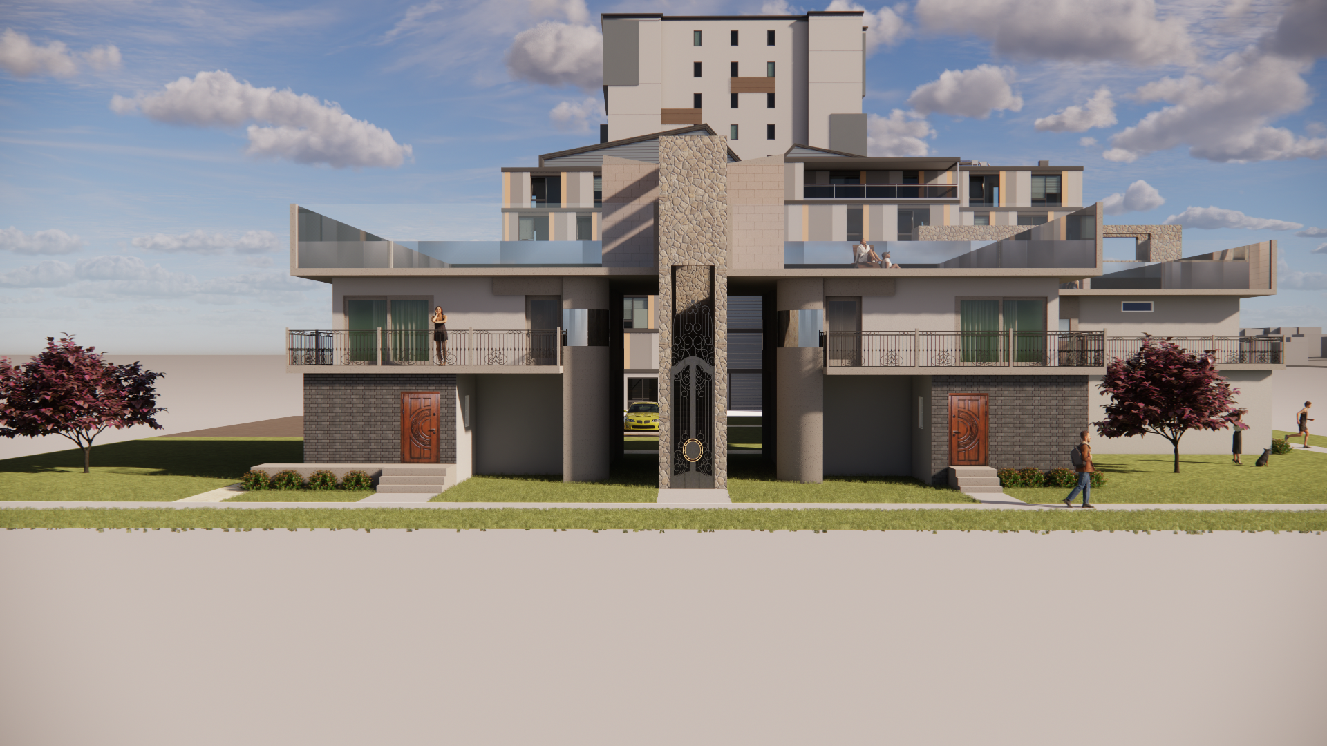 Student Housing — Front